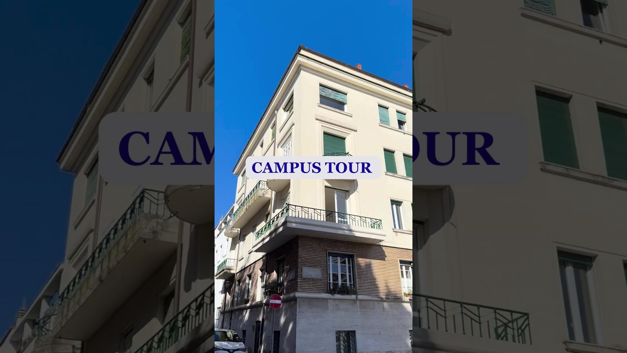 Trinity College Rome Campus tour