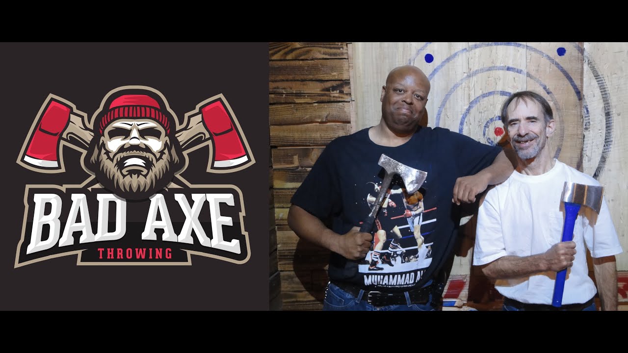 Me & Quinten's First Ever Visit To Bad Axe Throwing
