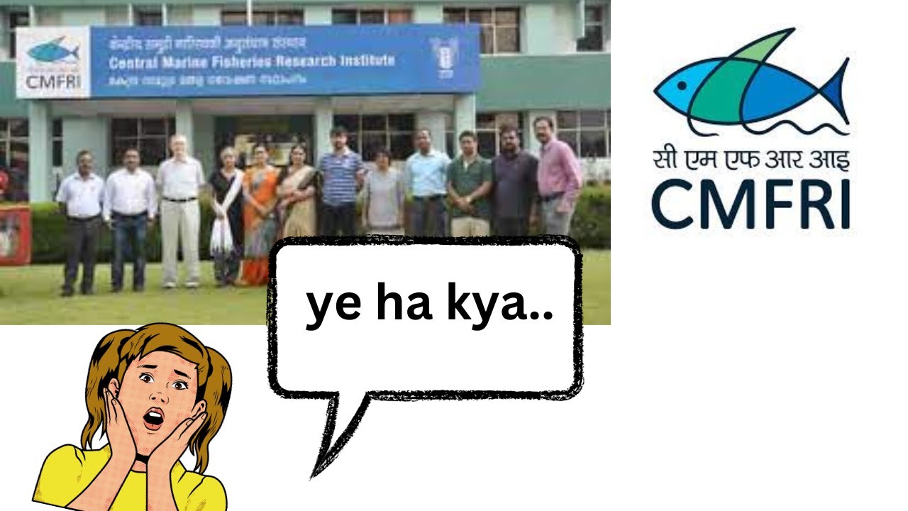 Unveiling the Depths A Journey into the ICAR-Central Marine Fisheries Research Institute (CMFRI)