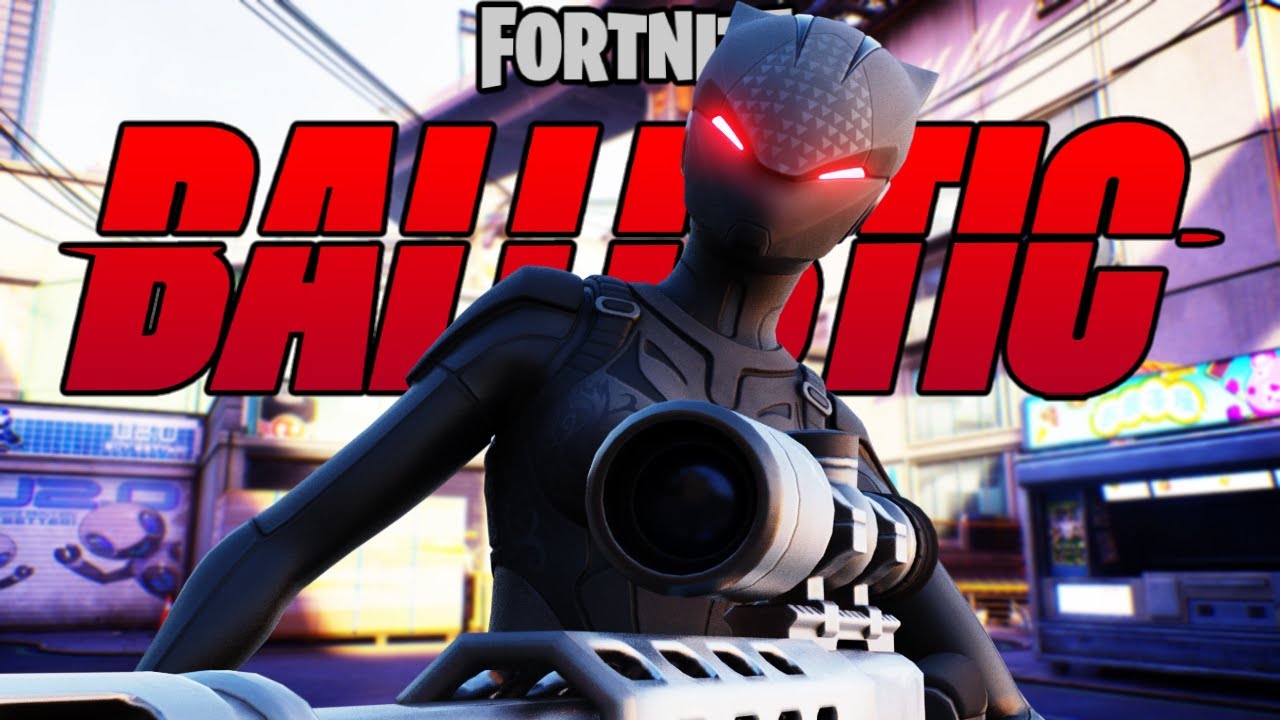 THIS IS HOW I DOMINATE THE LOBBY IN FORTNITE FIRST PERSON BALLISTIC