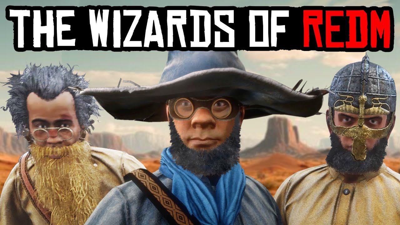 Trolling as wizards in Red Dead RP!