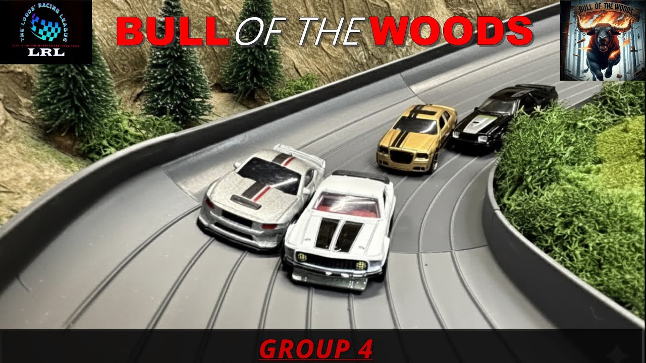 HOTWHEELS RACING: BULL OF THE WOODS GRP4: Сможет ли Ферал Патрик удержаться на вершине! 