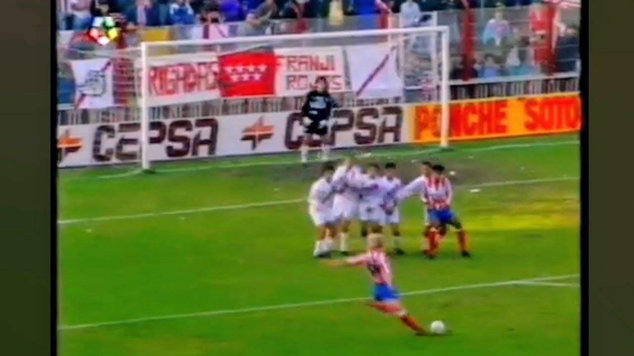 Rayo Vallecano 2 - Atlético de Madrid 0. Temporada 1992/93.
