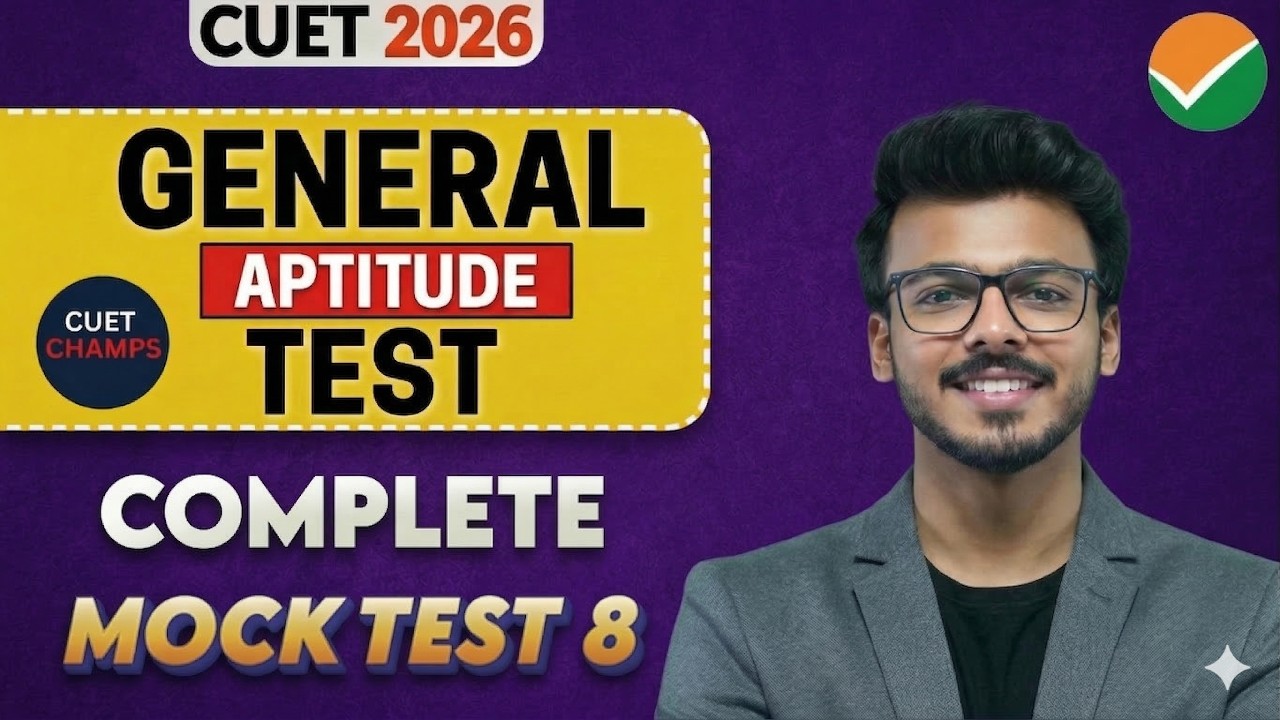 GAT Mock Test -8 (Complete Exam Feel) | By Harsh Soni