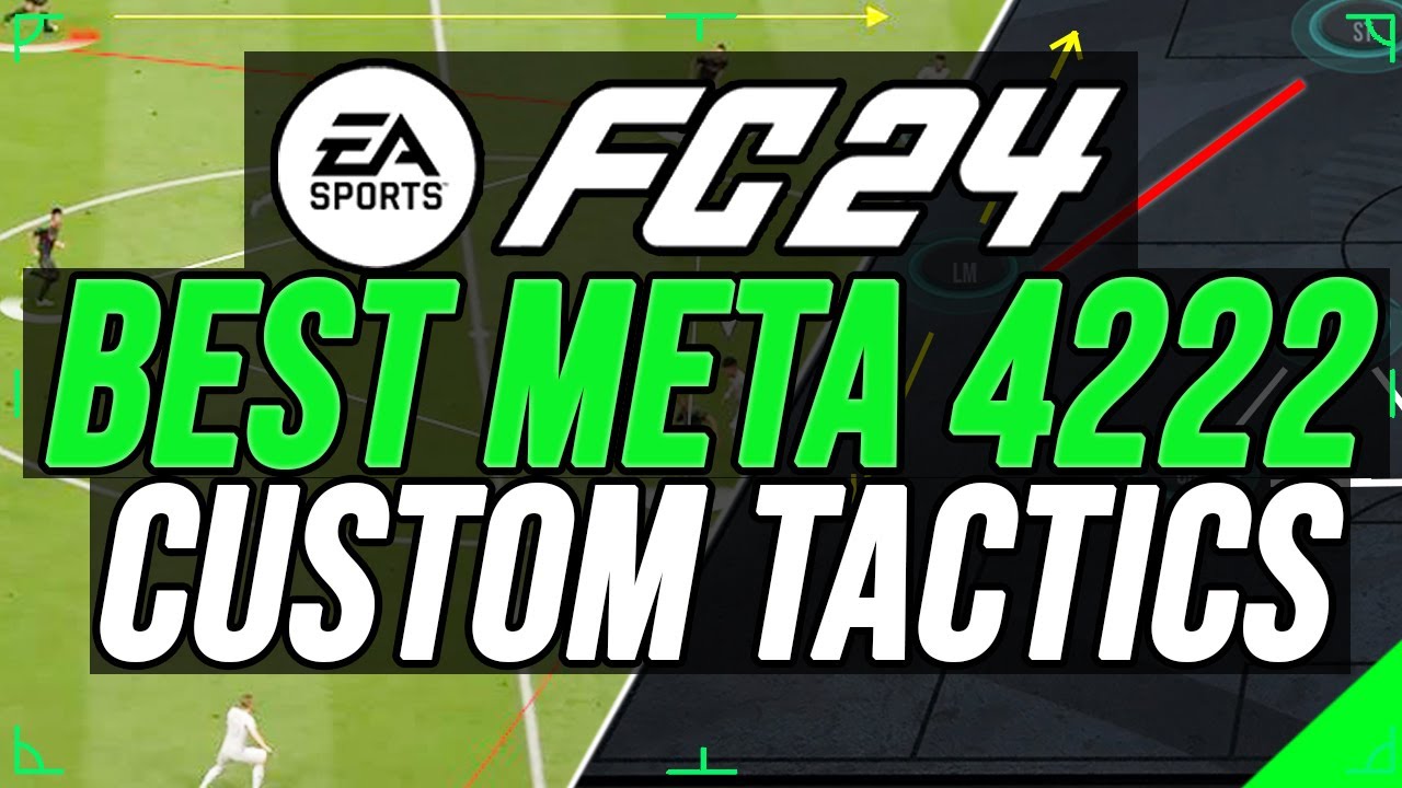 EA FC 24 - BEST META 4222 Custom Tactics & Instructions To Help You Get More WINS!