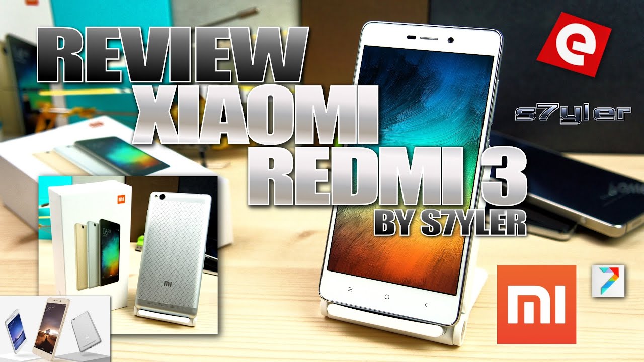 Xiaomi Redmi 3 (In-Depth Review) 5 Inch, Snapdragon 616, 4100mAh, Metal body // Video by s7yler