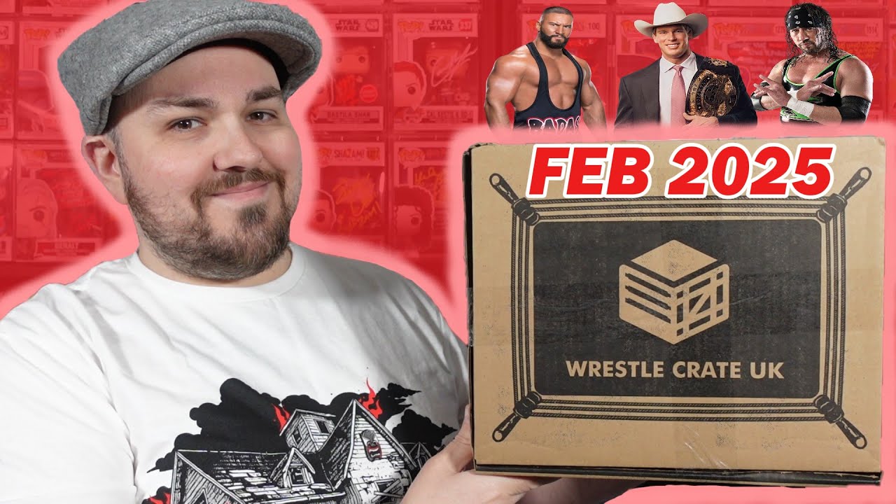 Opening the February 2025 Wrestle Crate UK Mystery Box