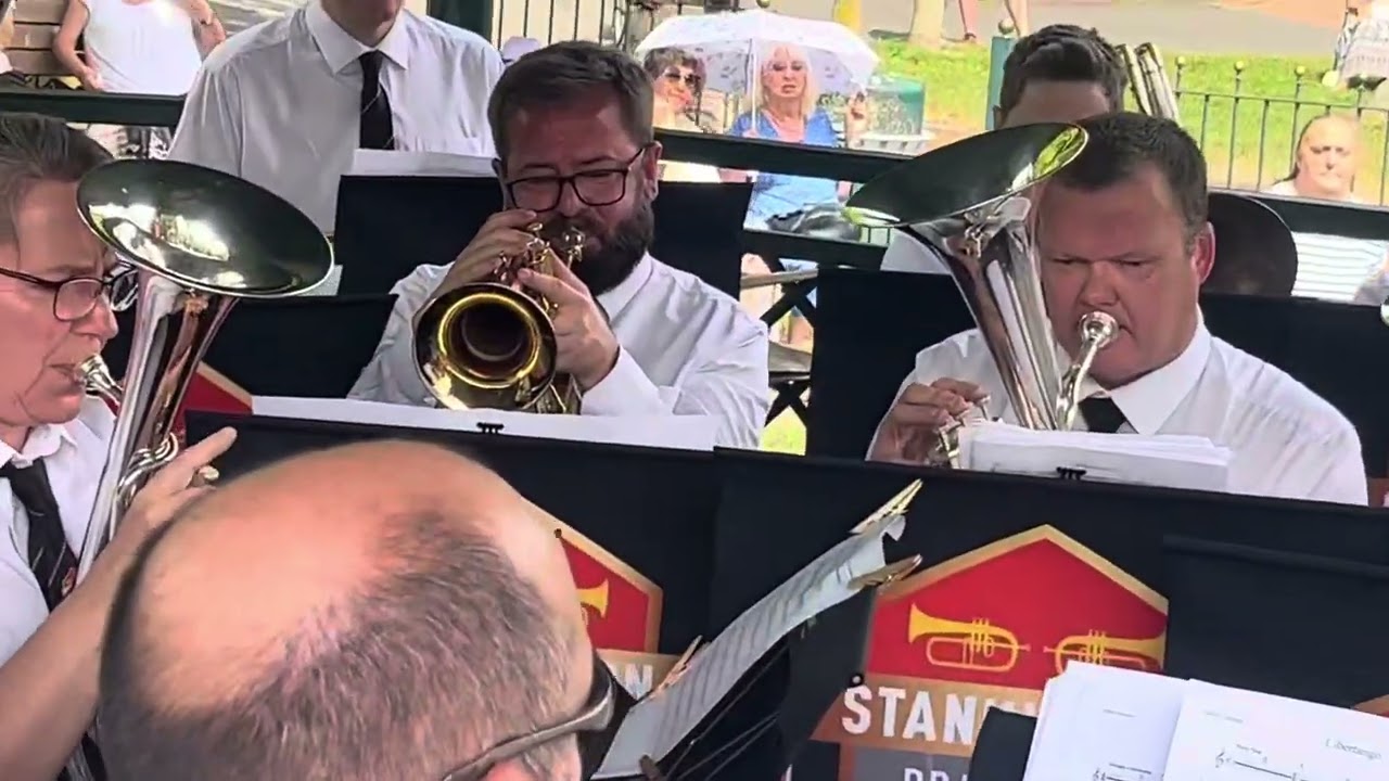 2- libertango - Stanington Brass Band - Wetherby Bandstand - 25th June 2023