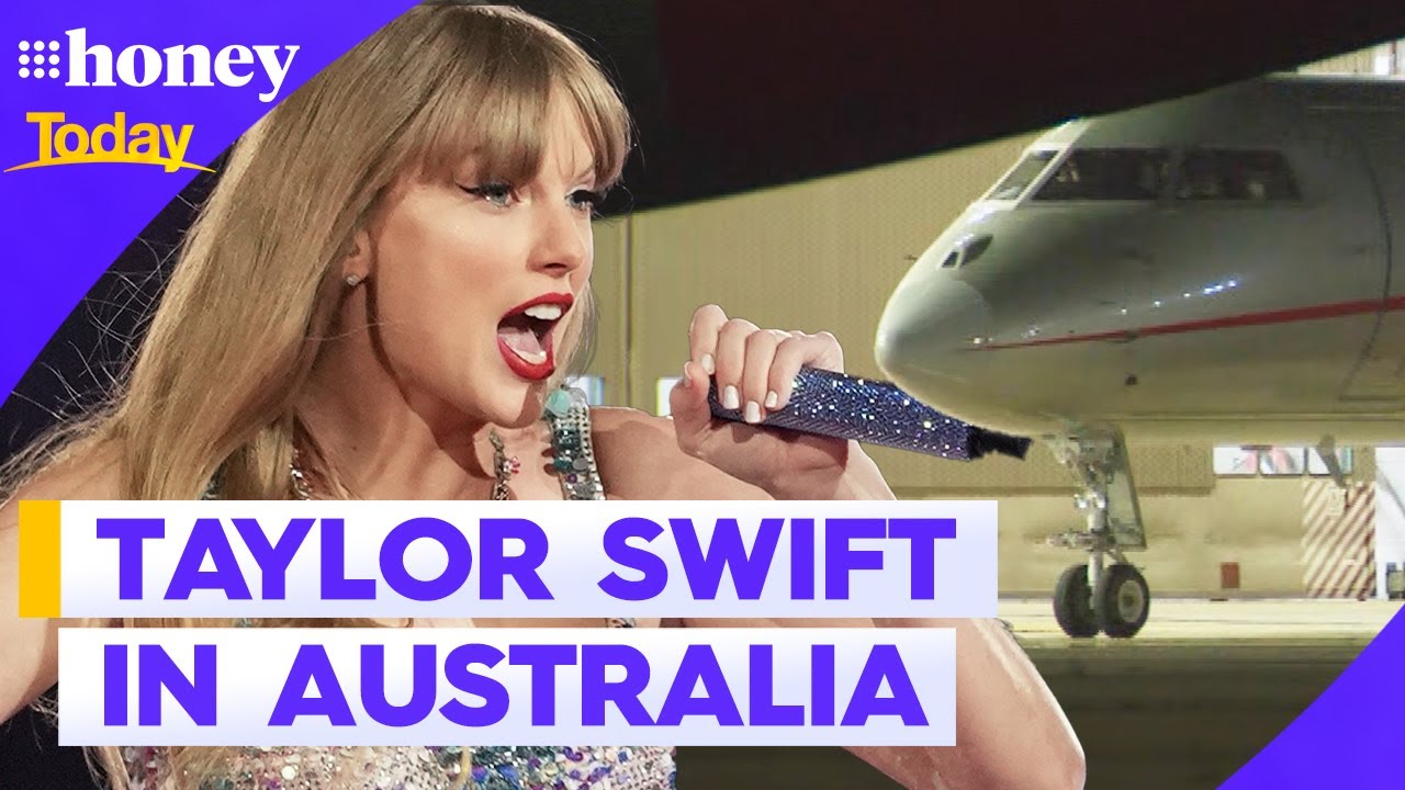 Taylor Swift lands in Australia ahead of first Eras Tour concert | 9Honey