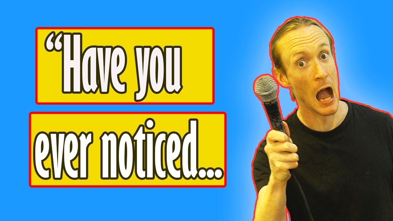 Observational Comedy Explained In 2.55 Minutes