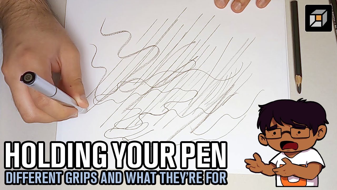 Drawabox Lesson 1: Holding your Pen