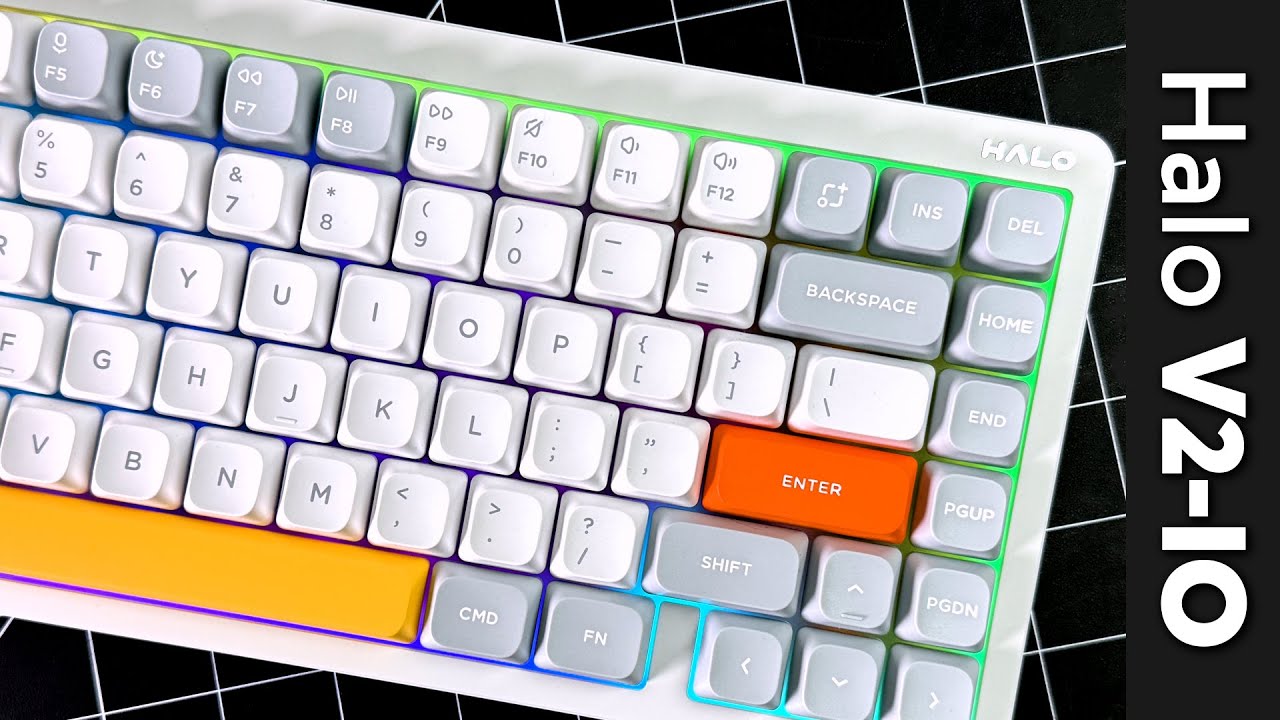 NuPhy Halo75 V2 IO Sound Test &ndash; The Marbly Masterpiece!