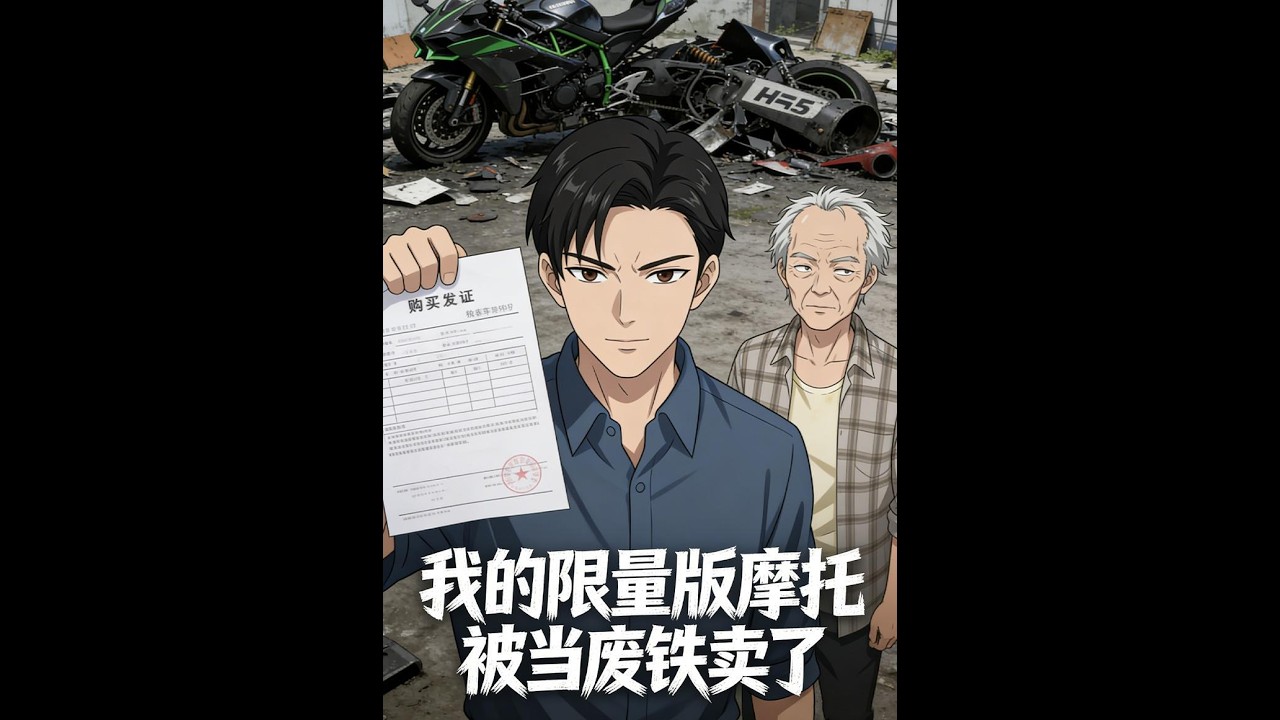 《我的限量版摩托被当废铁卖了》#動漫 #动漫 #动态漫画 #shortvideo #热门 #donghua