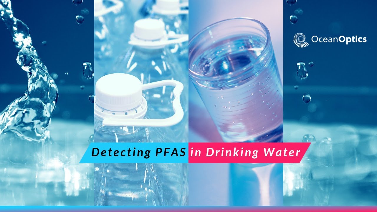 Обнаружение ПФАС в питьевой воде с помощью широкополосной спектроскопии.