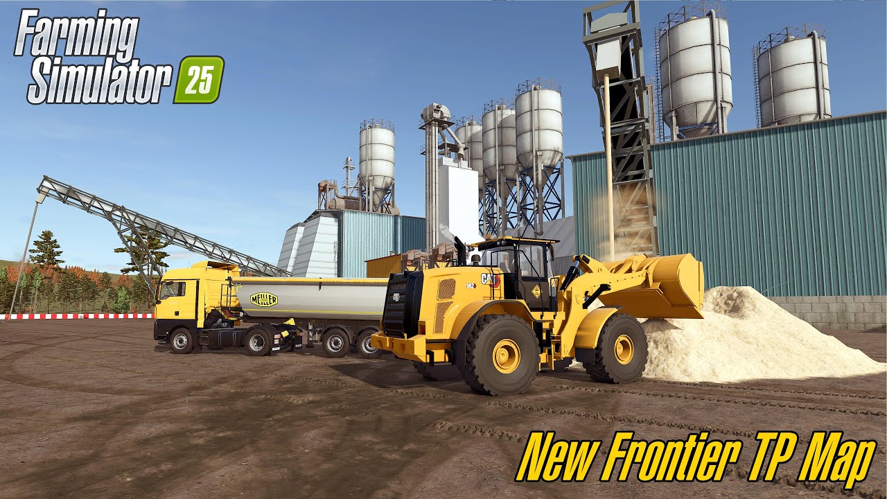Farming Simulator 25 🚧 New Frontier TP Map 🚧 Episode 4 - Material Production 👷‍♂️