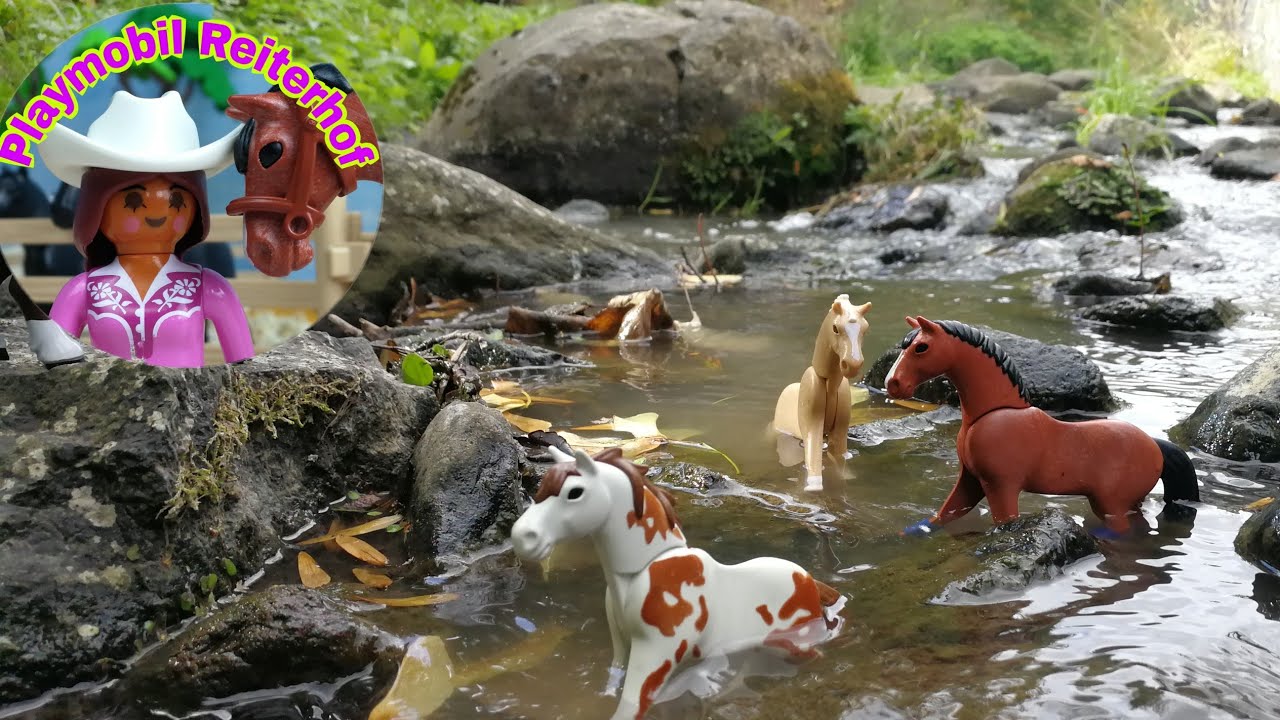 Playmobil - Was machen deine Playmobil Pferde wenn sie alleine zu Hause sind? Playmobil Reiterhof