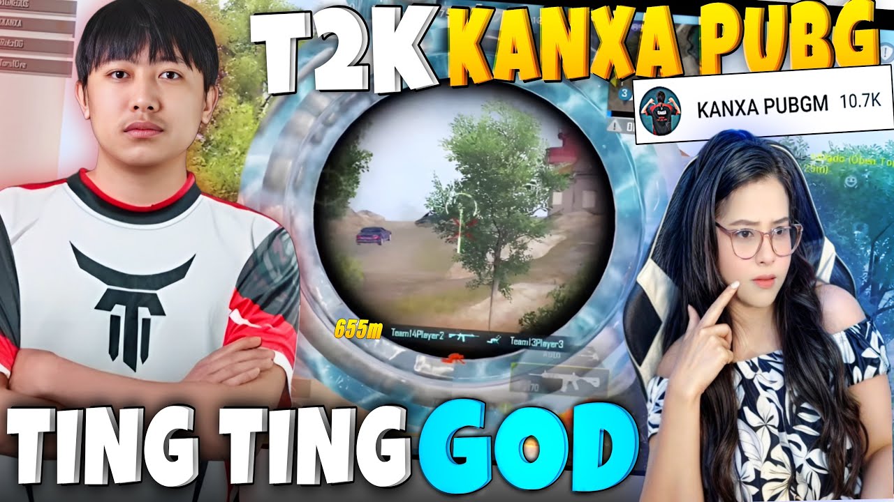 #1 TING TING PLAYER FROM NEPAL @KANXA PUBGM IS JUST KILLING BY HIS AMAZING SPRAYS | REACTION