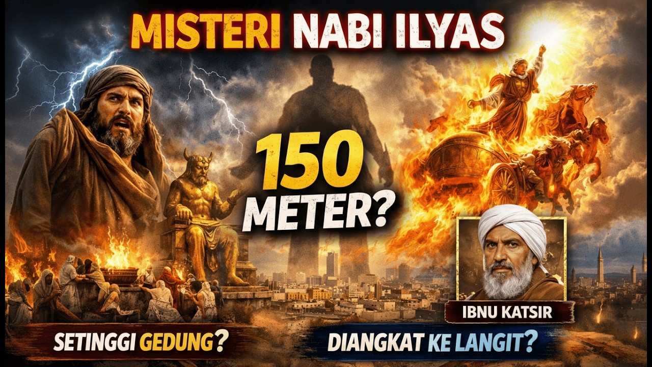 Mistery Nabi Ilyas  | Benarkah Setinggi Gedung Pencakar Langit dan Naik Ke Langit