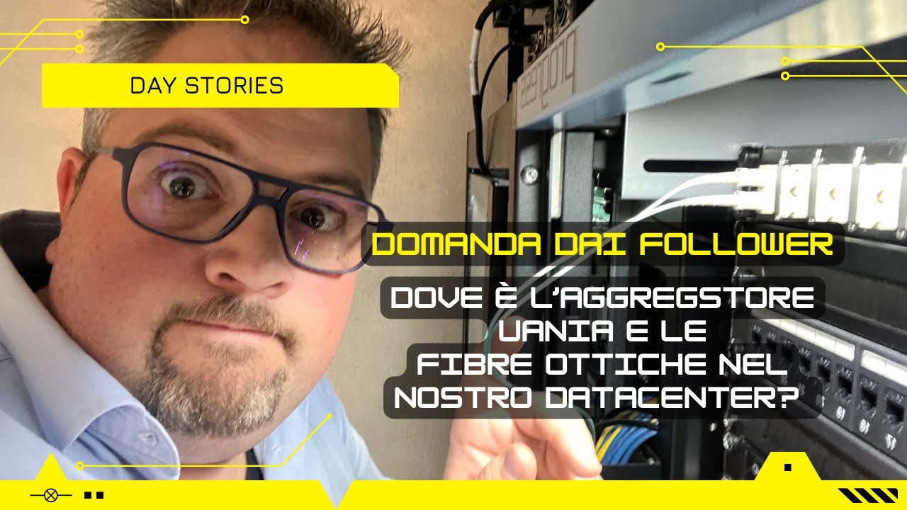 Q&A - Dove &egrave; l&rsquo;aggregatore UANIA e le FIBRE OTTICHE nel nostro DATA CENTER?