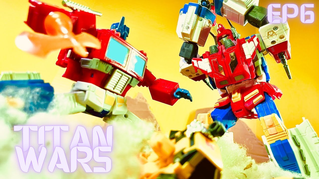 BATTLE FOR THE MATRIX | Optimus vs Star Saber | TITAN WARS EP6 (Transformers Stop Motion)