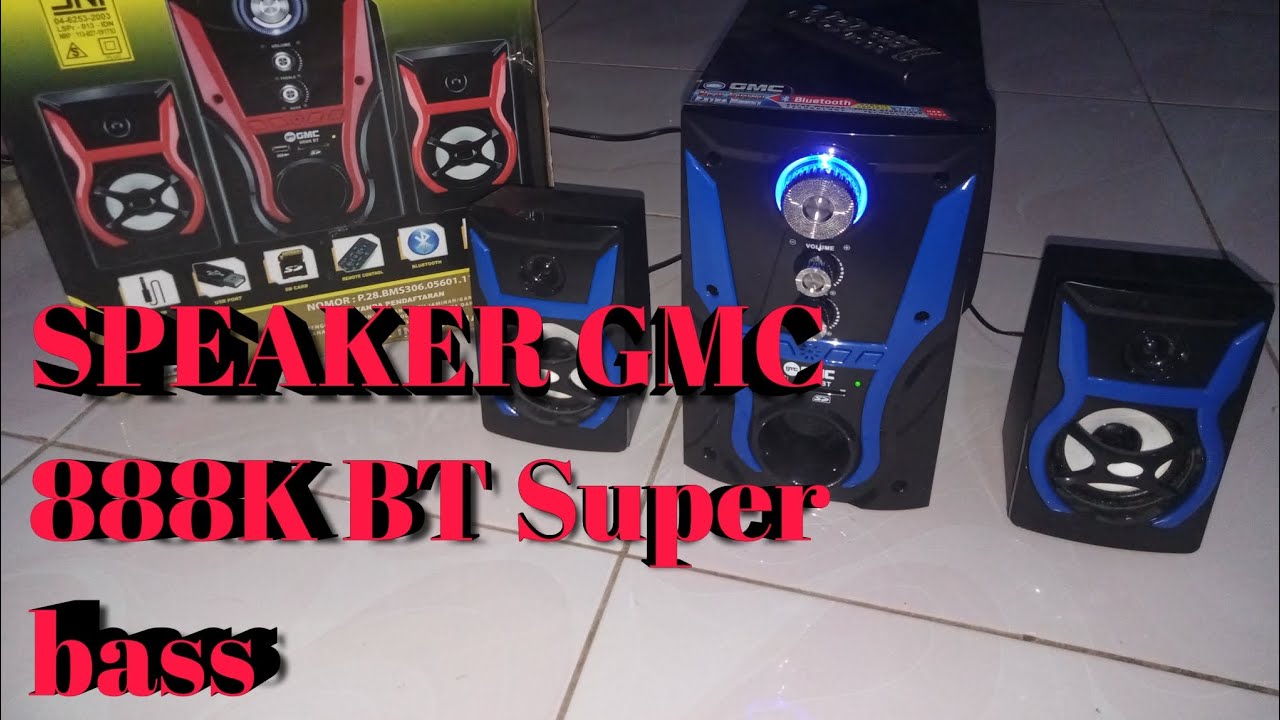 SPEAKER GMC 888k BT  #manzofficial #Super #bass #spiker #Cek #sound