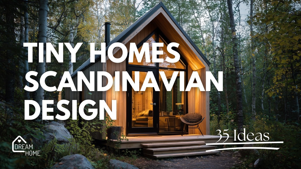 Tiny Homes with Scandinavian Design | Small Space Living Inspiration