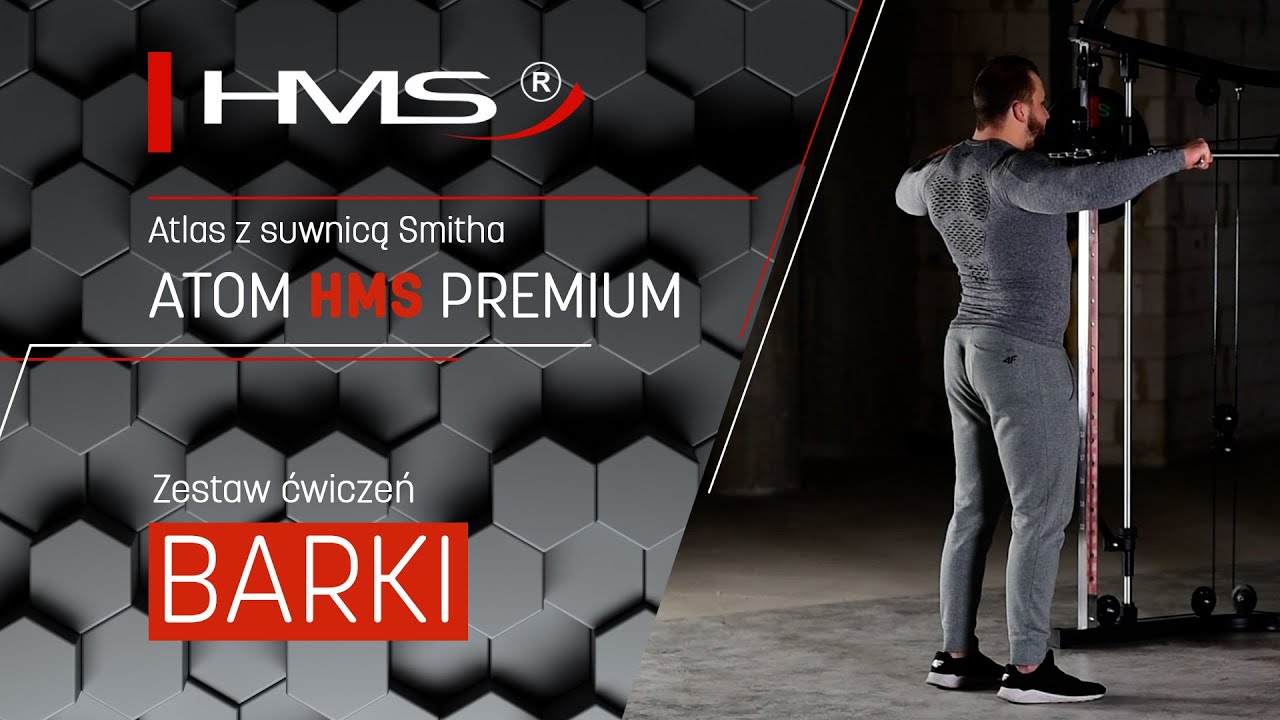 Trenuj na suwnicy Smith'a z atlasem || Trening barków || ATOM HMS
