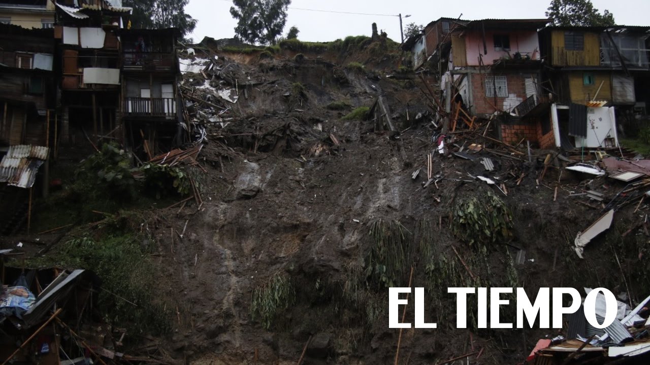 Deslizamientos en Manizales dejan once muertos y 70 familias afectadas
