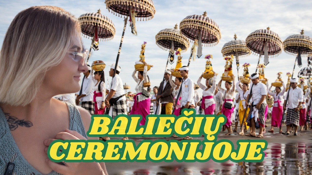 Kėliausi 5 ryto, kad tai pamatyčiau🔥 Viena didžiausių Balio ceremonijų