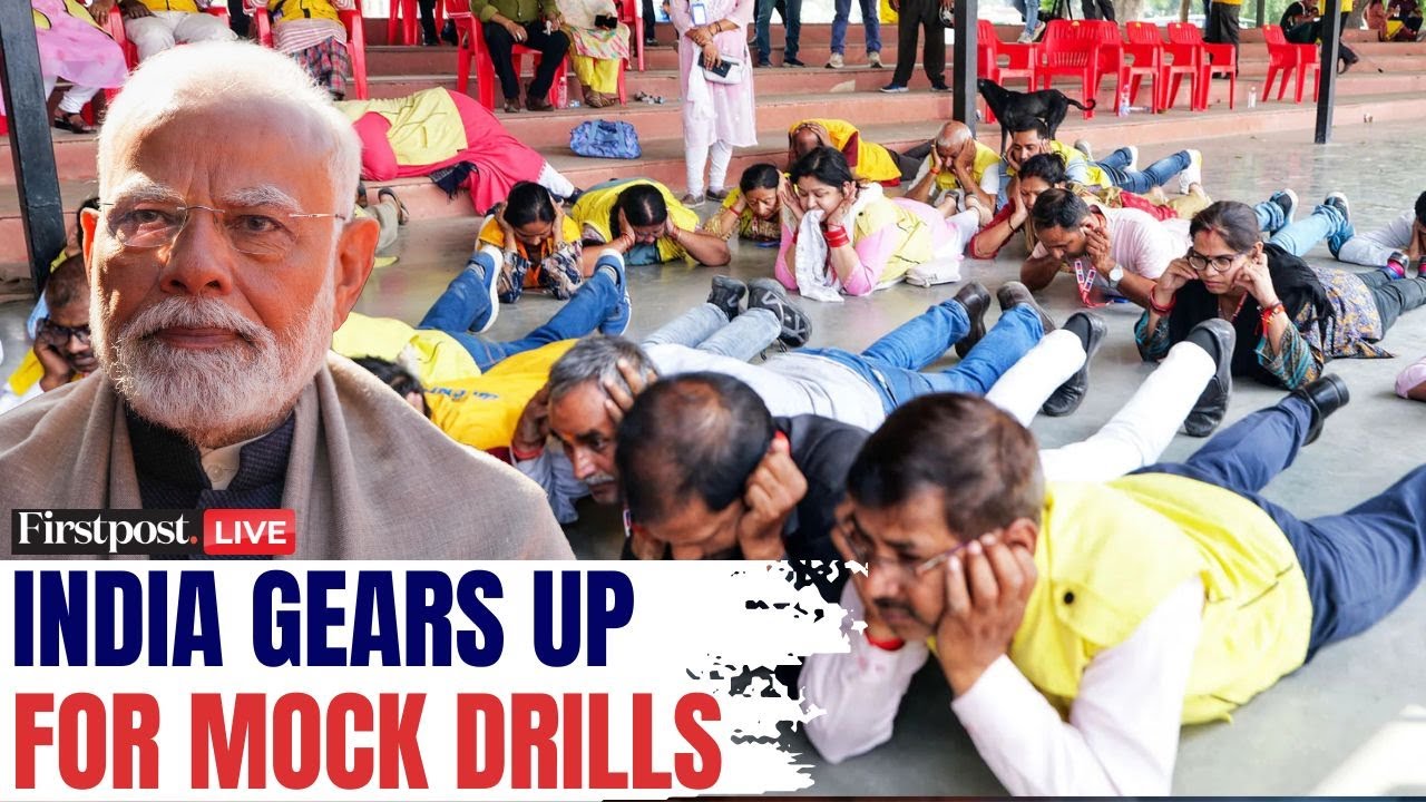 LIVE: India to Hold Mock Drills Amid Tensions with Pakistan | Operation Sindoor | Pahalgam Attack