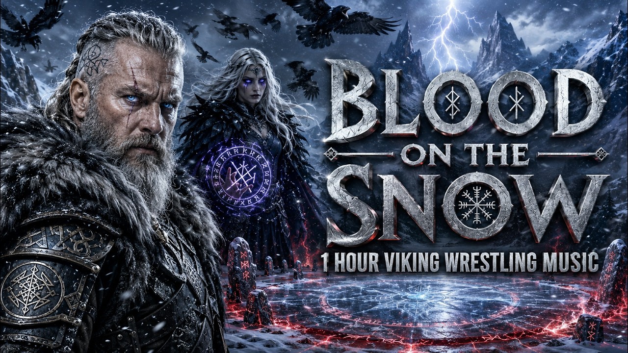 BLOOD ON THE SNOW ⚔️ 1 Hour Viking Wrestling Music | Aggressive Combat Training Anthems
