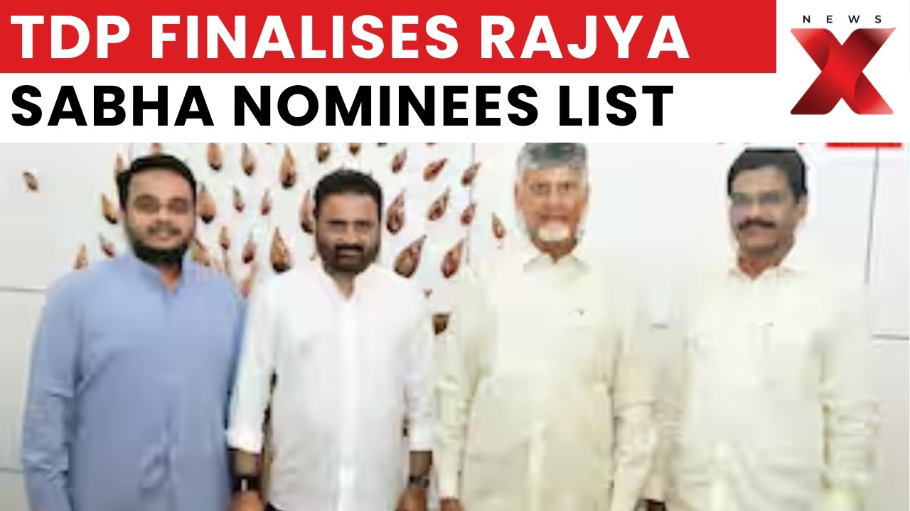 Rajya Sabha Andhra Pradesh: TDP Announces Three Candidates Including Sana Satish Babu | NewsX