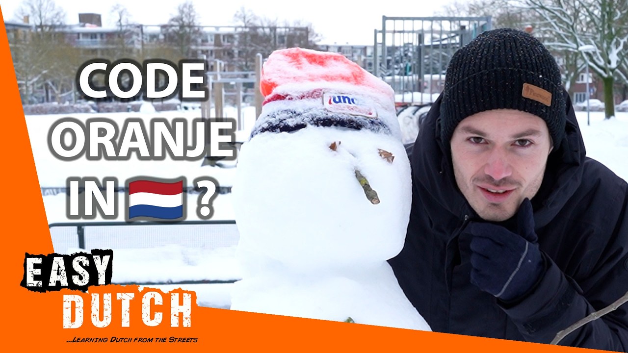 SNOW in the Netherlands (in Slow Dutch) | Super Easy Dutch 46