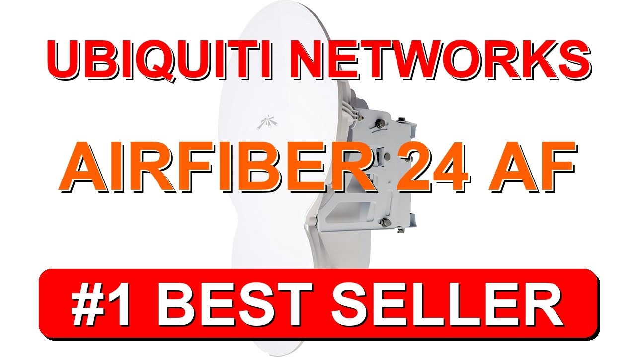 Ubiquiti Networks airFiber 24 (AF 24 US) 24 GHz Full Duplex Point to Point Gigabit - B00HXT813E