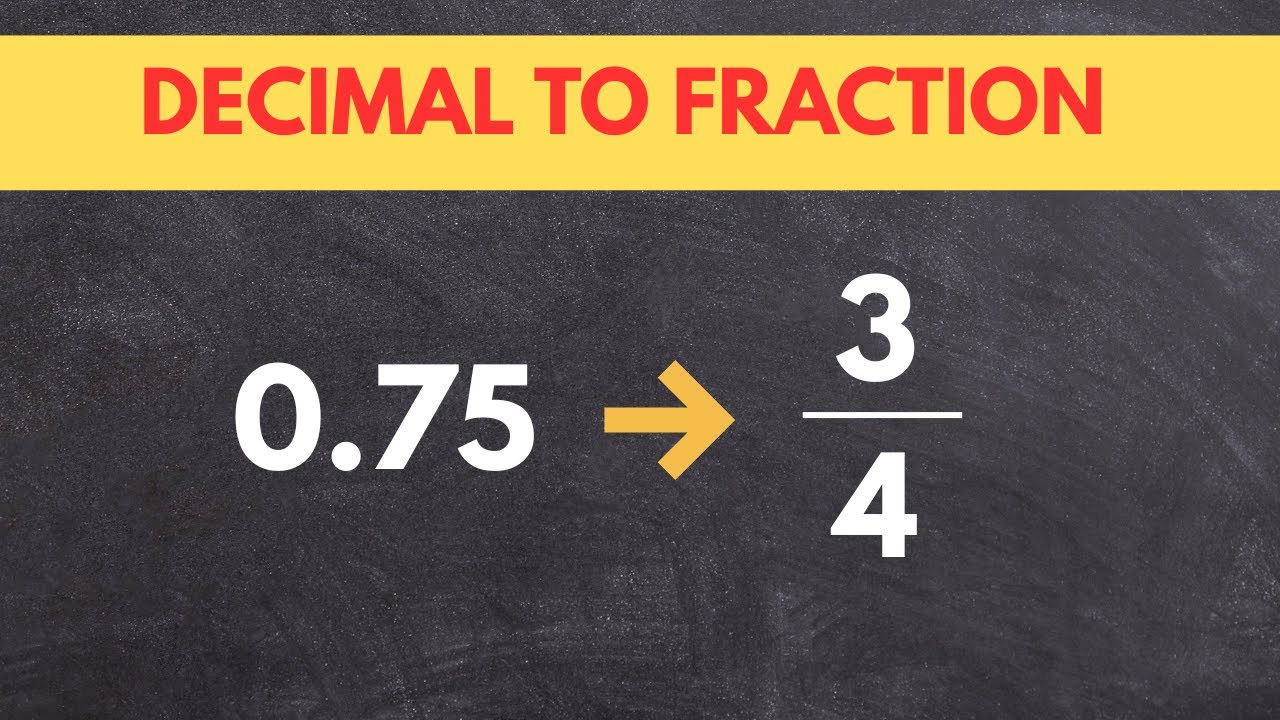 Convert Decimals to Fractions easily | Maths made simple | (FULL GUIDE)