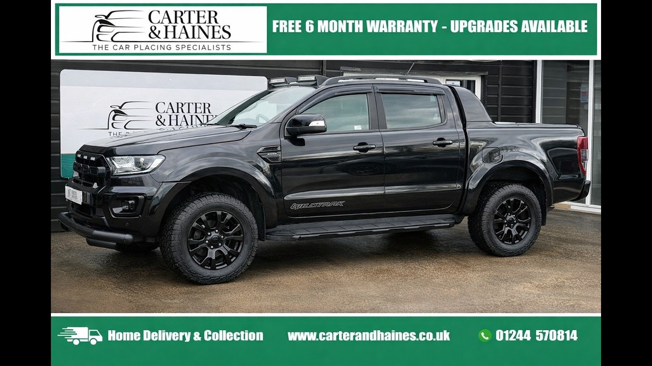 Ford Ranger 2.0 EcoBlue Wildtrak Pickup Double Cab 4dr Diesel Auto 4WD Euro 6 (s/s) (213 ps)