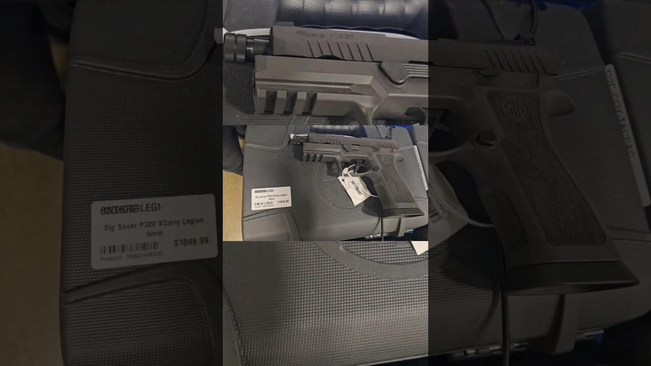 P320 XCARRY LEGION #sig #viral #trending #guns #9mm #ytshorts #asmr #funny  #sub #edc #fypシ #pewpew