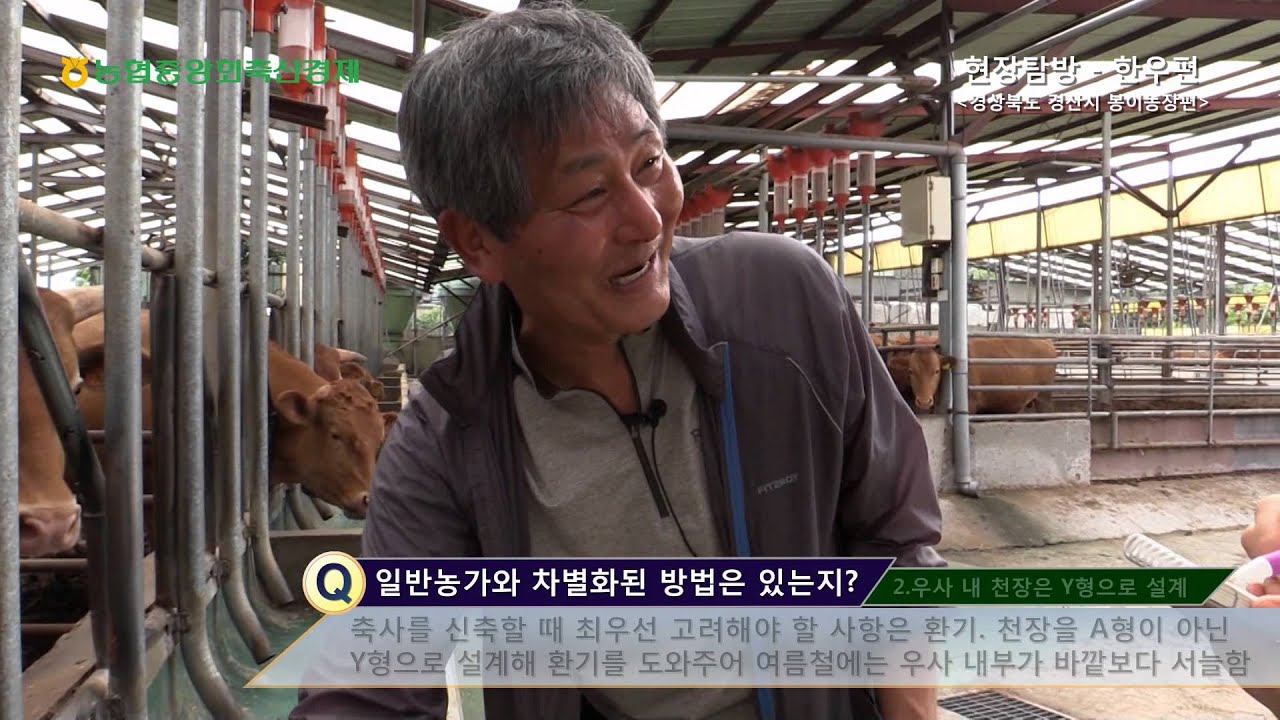 [현장탐방] 조사료 자급과 우군분리 사육, 기록관리로 경영비 절감! 봉이농장 서후열