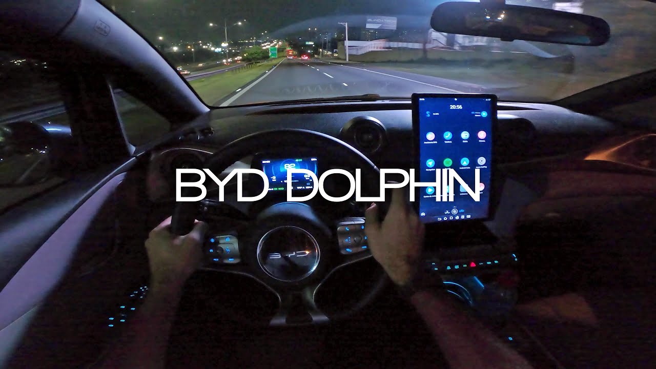 POV (Night) Drive | BYD Dolphin EV 2024 [4K]
