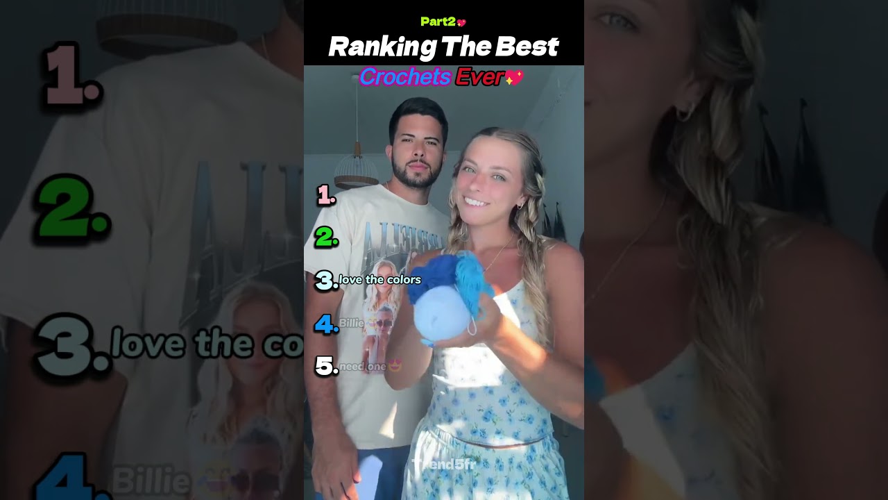 Ranking The BEST Crochets Ever (Part 2)💖✨ 