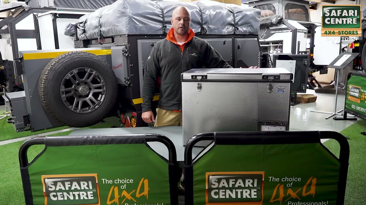 Safari Centre Cape Town - National Luna 60L Dual Compartment Smart Fridge Legacy #nationalluna