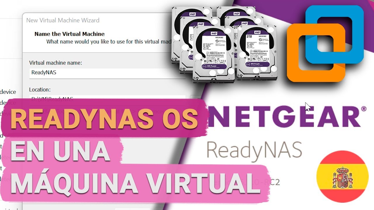 Cómo Instalar ReadyNAS OS en una Máquina Virtual VMware: Guía Paso a Paso