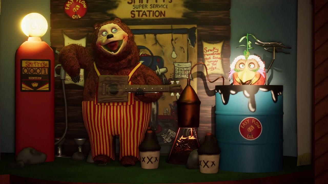 Billy Bob and Looney Bird - Baseball (Rock-afire Replay)