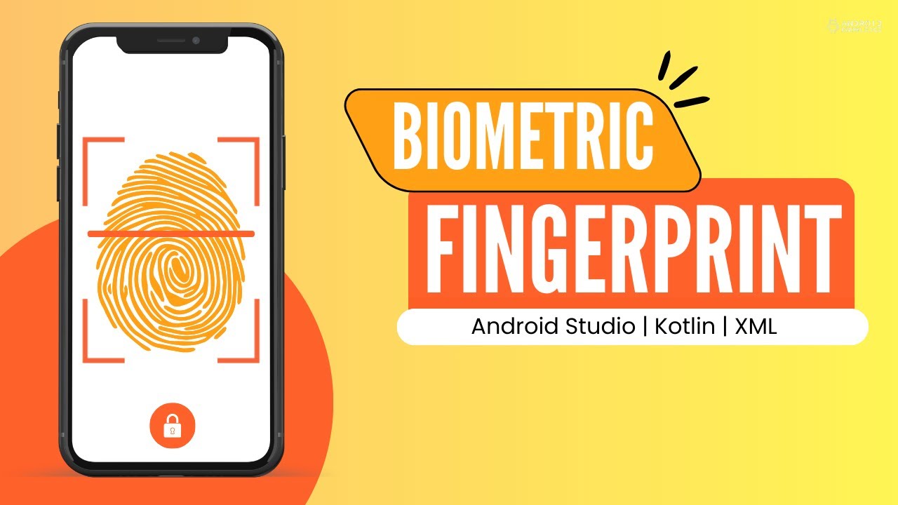 Create a Fingerprint Lock Screen using XML & Kotlin | Android App Development Projects