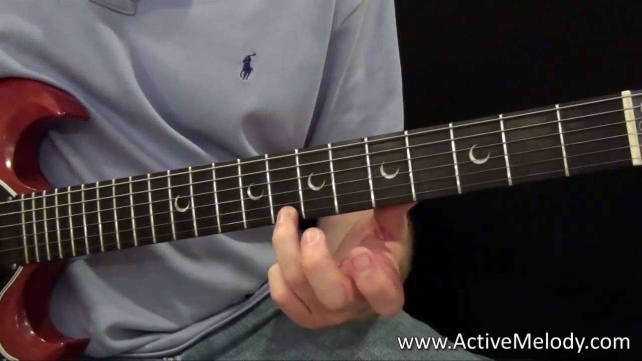 Easy 2 Note Guitar Solo in the Key of A