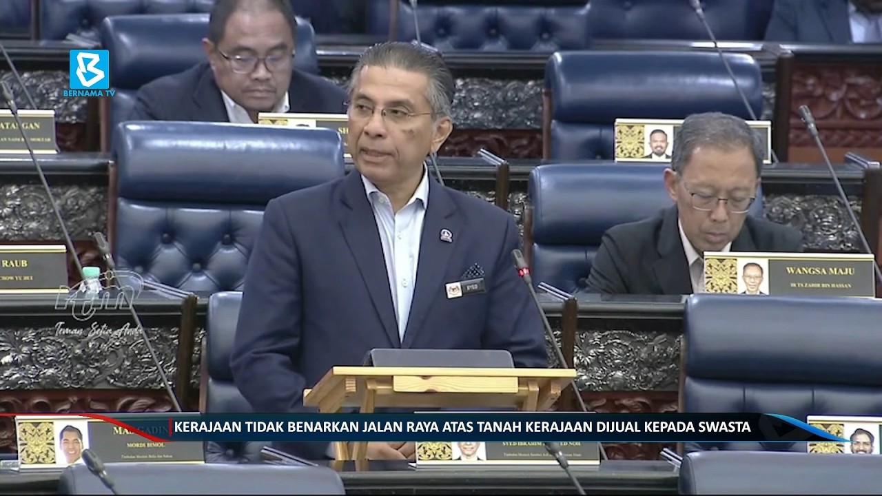 Kerajaan tidak benarkan jalan raya atas tanah kerajaan dijual kepada swasta