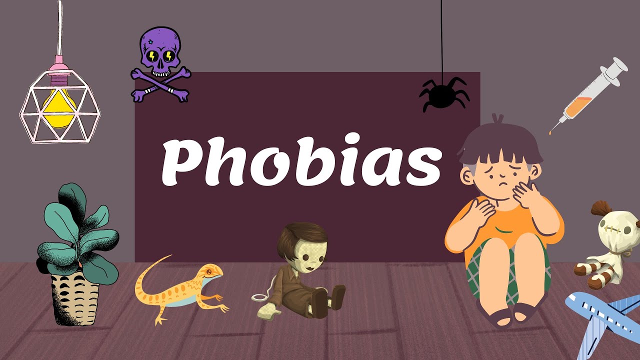 Various kinds of phobias and their symptoms| Immersive English