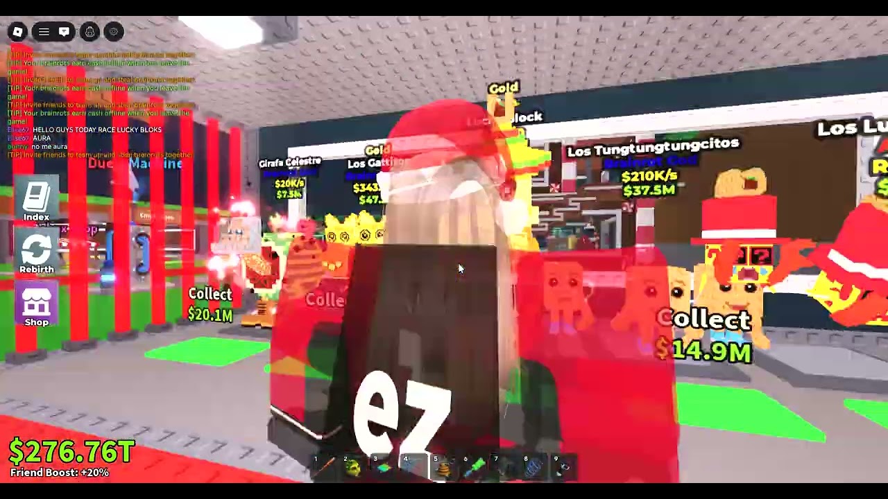 Today race lucky blocks