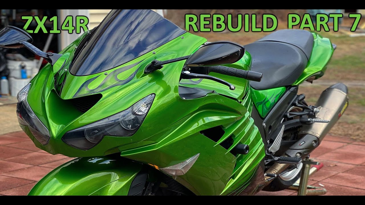 Восстановление ZX14R: Часть 7 (Почти готово!!)
