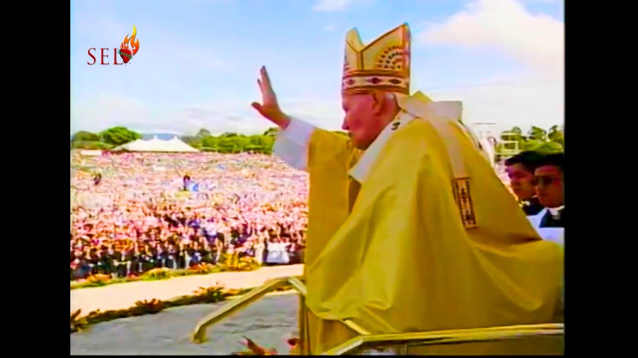 Juan Pablo II Canonización Santo Hermano Pedro 2002